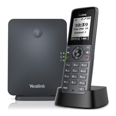 Беспроводная IP DECT система Yealink W71P - Официальный поставщик IP телефонии в России